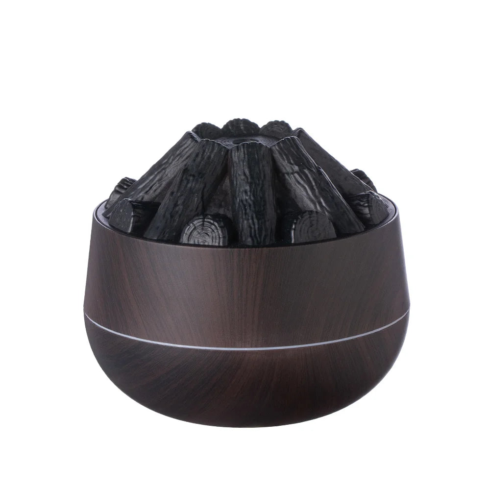 Charcoal Flame Humidifier and Essential Oil Diffuser - Smarsty