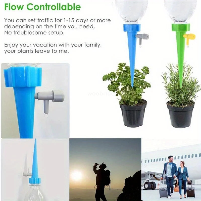 Automatic Drip Irrigation System for Effortless Plant Care - Smarsty