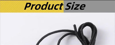 easy installation Automatic Shoelaces Without ties Black white Swivel Buckle Laces Thick Rope Sneakers Shoelace Shoe Accessories - Smarsty