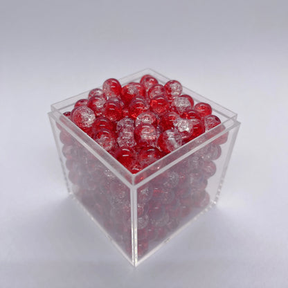 8mm Multicolor Glass Beads for Handmade Jewelry - Smarsty