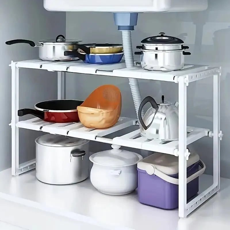 Sink Organizer and Storage for Bathroom and Kitchen - Smarsty