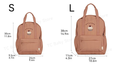 Cotton Kids Backpack For School Unisex Lightweight Comfort - Smarsty