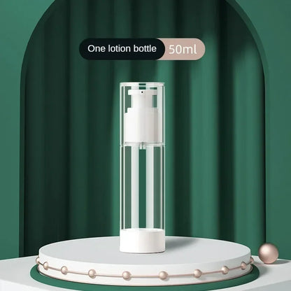 Clear Airless Pump Bottle for Travel Size Creams - Smarsty