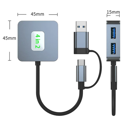 USB C Hub Docking Station Multiport 4K HDMI RJ45 VGA