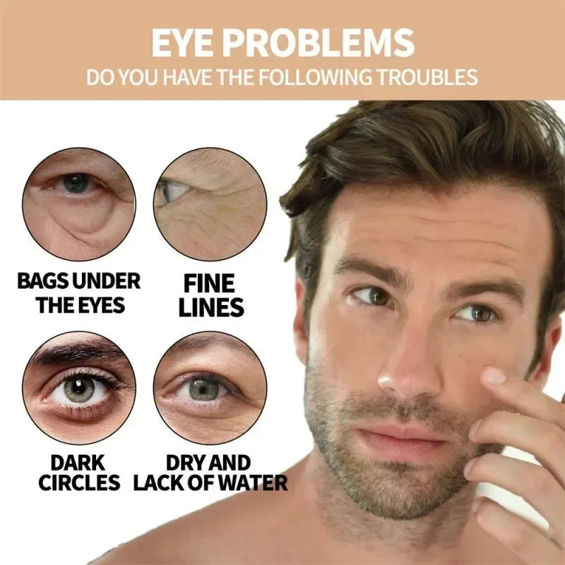 Men's Retinol Eye Cream for Dark Circles and Firming - Smarsty