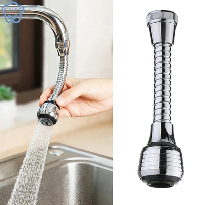 Kitchen Gadgets 2 Modes 360 Rotatable Bubbler High Pressure Faucet Extender Water Saving Bathroom Kitchen Accessories Supplies by Smarsty