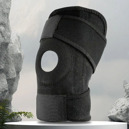 Knee Brace Knee Pain Relief Support Brace with Side Stabilizers with Adjustable Buckle Joint Pain Arthritis Relief For Men Women