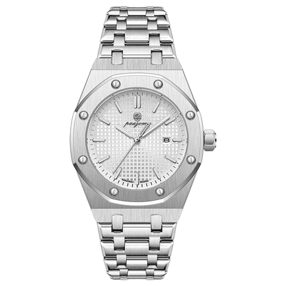Luxury Waterproof Quartz Watch with Luminous Date Feature - Smarsty