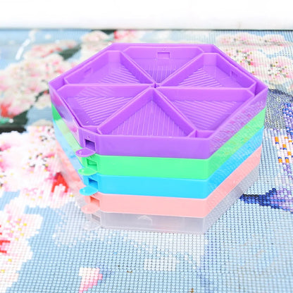 Removable Diamond Painting Storage Containers with 6 Slots - Smarsty