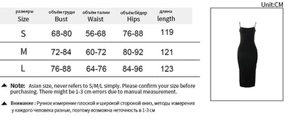 Summer Black Sexy Dress Women Streetwear Sleeveless Backless Solid Spaghetti Strap Bodycon Casual Clubwear Elegant Party Dresses - Smarsty