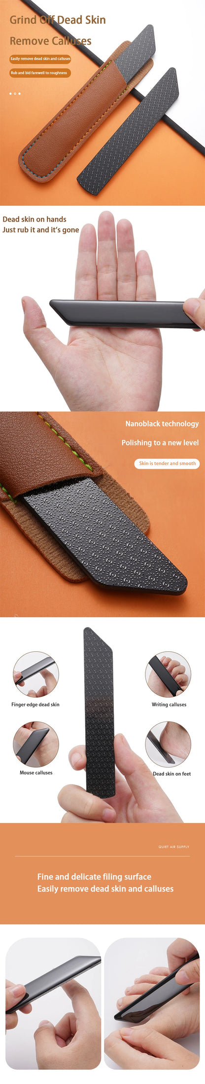 Nano Skin Grinding File for Callus Removal and Smooth Feet - Smarsty