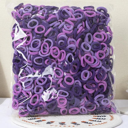 Girls Elastic Hair Bands Soft Gentle No Damage Kids Ties - Smarsty