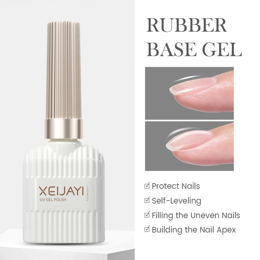Clear Building Nail Gel Base Coat for Stronger Extensions - Smarsty