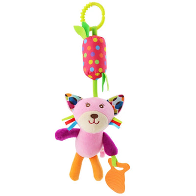 Newborn Baby Plush Stroller Toys Baby Rattles Mobiles Cartoon Animal Hanging Bell Educational Baby Toys 0-12 Months Speelgoed by Smarsty