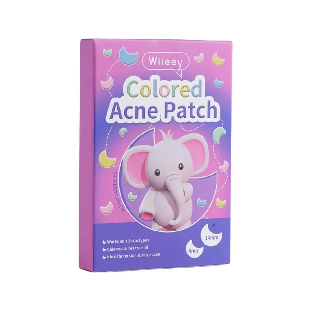 144PCS Colorful Acne Patches for Clear Skin - Smarsty