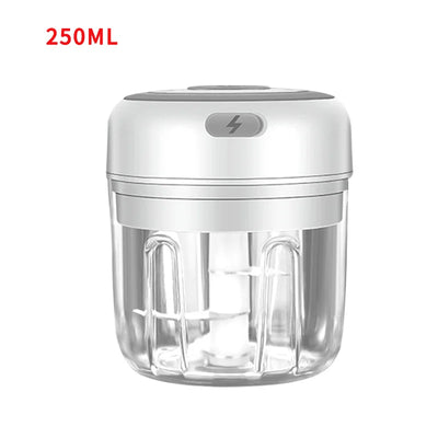 HiPiCok Meat Grinder Electric Garlic Crusher Food Chopper Mini Garlic Press Vegetable Chopper Masher Machine USB Kitchen Gadgets by Smarsty