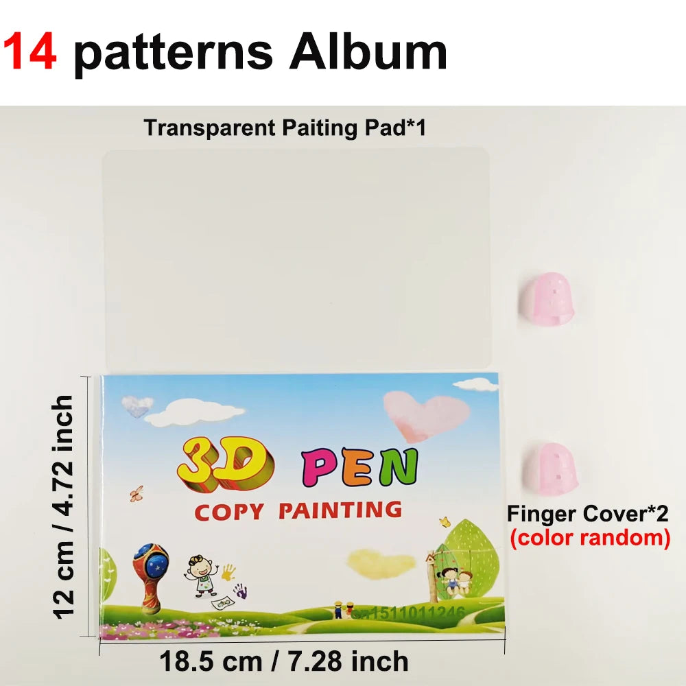 3D Pen 3d Printing Pen Children DIY Drawing Pens PLA Filament Birthday Christmas Boys Girls Gift For Kids With Travel Case - Smarsty