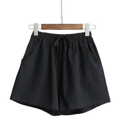 Summer Shorts For Women Casual High Waist Teens Girl Trouser All-match Breathable Running Beach Short Sweatpants Clothing - Smarsty
