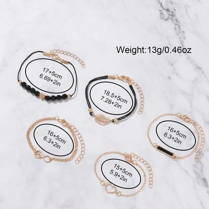 Luxury Leather Watch Set for Women with Elegant Design - Smarsty