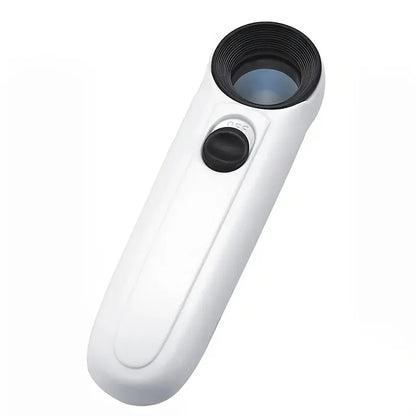 40X Handheld Magnifier With LED Lights For Jewelry Identification - Smarsty