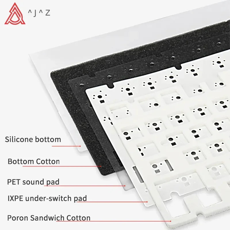 Gaming Mechanical Keyboard 82 Key 75 Percent Dual Mode