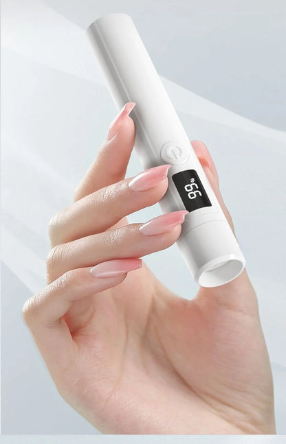 Portable UV LED Nail Dryer with Rechargeable Battery - Smarsty
