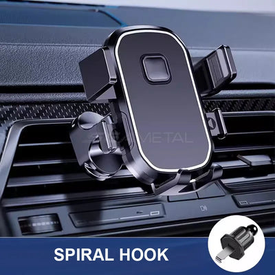BLALION Car Phone Holder Gravity GPS Support 360 Degree Rotatable Anti Shaking Car Air Vent Mount For IPhone Pro Xiaomi Samsung - Smarsty
