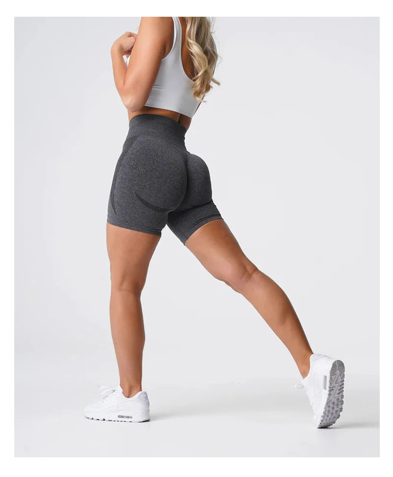 TKITK Seamless Shorts Women  Workout Shorts Fitness Sports Short Gym Yoga Shorts Yoga pants leggings cycling shark pants - Smarsty
