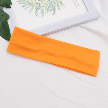 Cotton Stretch Headband For Women Men Comfortable Workout - Smarsty