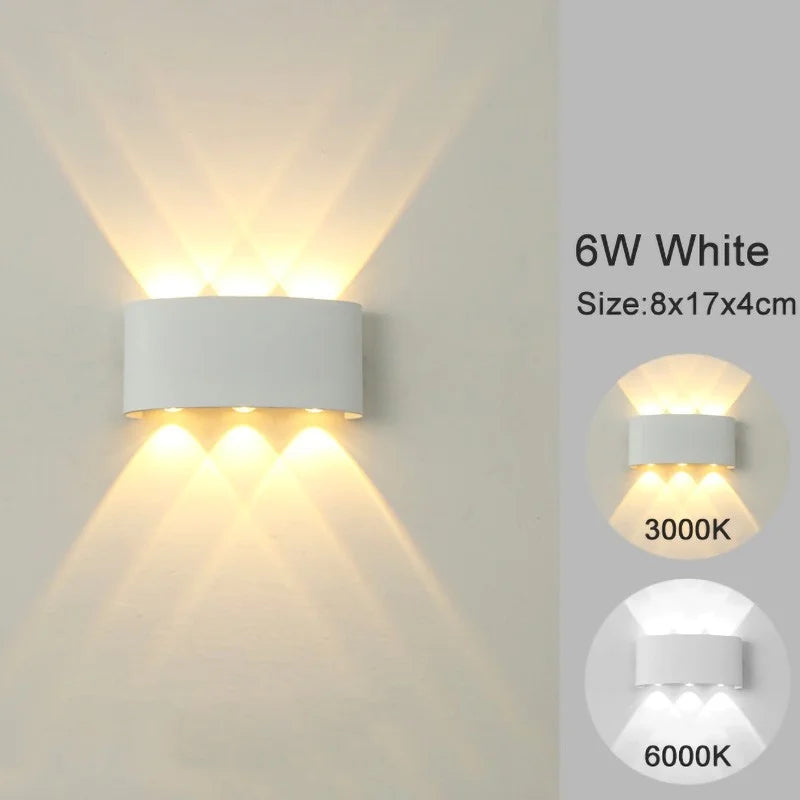Modern LED Wall Sconces for Indoor Outdoor Lighting - Smarsty