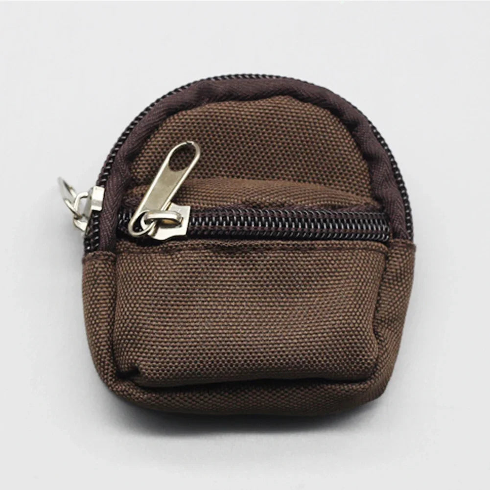 Labubu Doll Canvas Backpack Simulation Pet Bag for 15/17cm Dolls Cute Doll Accessories by Smarsty