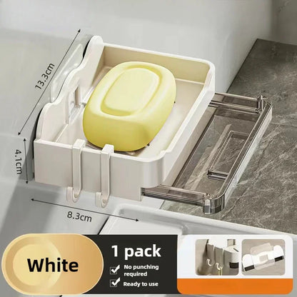 Wall Mounted Soap Holder with Double Drainage Design - Smarsty
