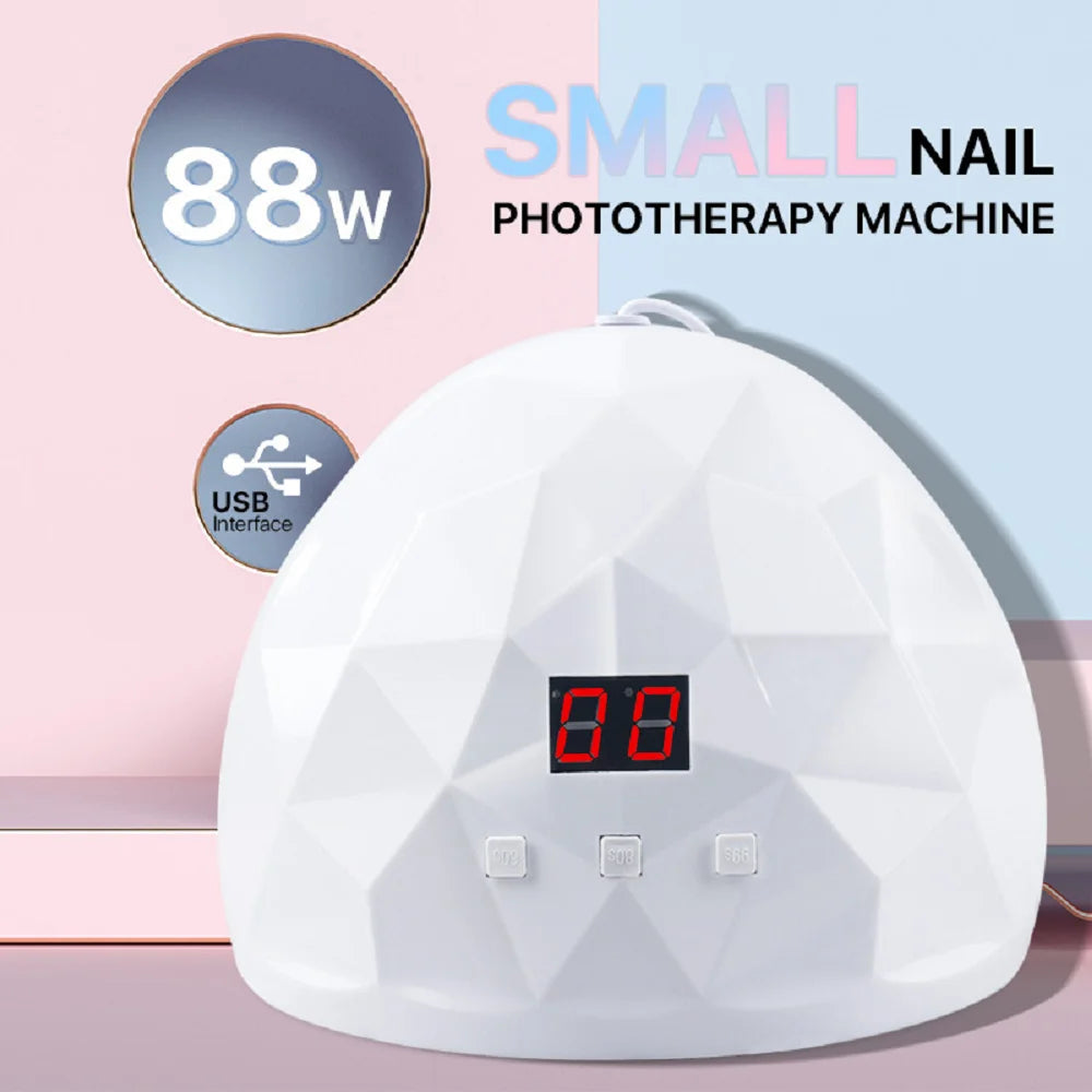 LULAA 88W Nail Dryer Lamp With Eye Protection - Smarsty