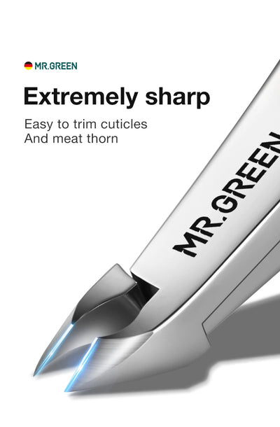 Stainless Steel Cuticle Nipper and Pusher Tool - Smarsty