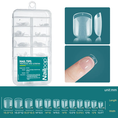 Gel X Nail Tips 120pcs Easy Soak Off Extensions - Smarsty