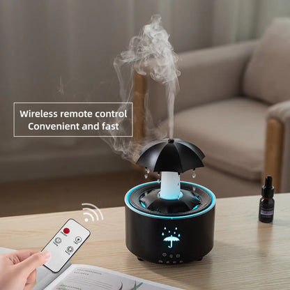 Rotating Umbrella Humidifier with Colorful Night Lights - Smarsty