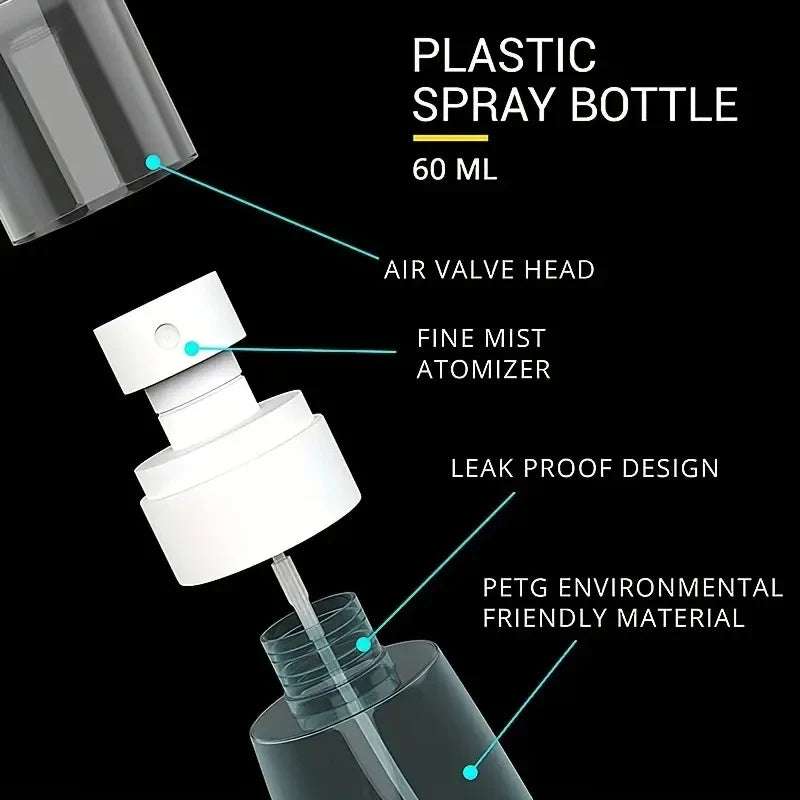 Refillable Spray Bottles Mini Fine Mist Containers - Smarsty