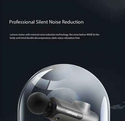 Lenovo Massage Gun for Deep Muscle Relief and Relaxation - Smarsty