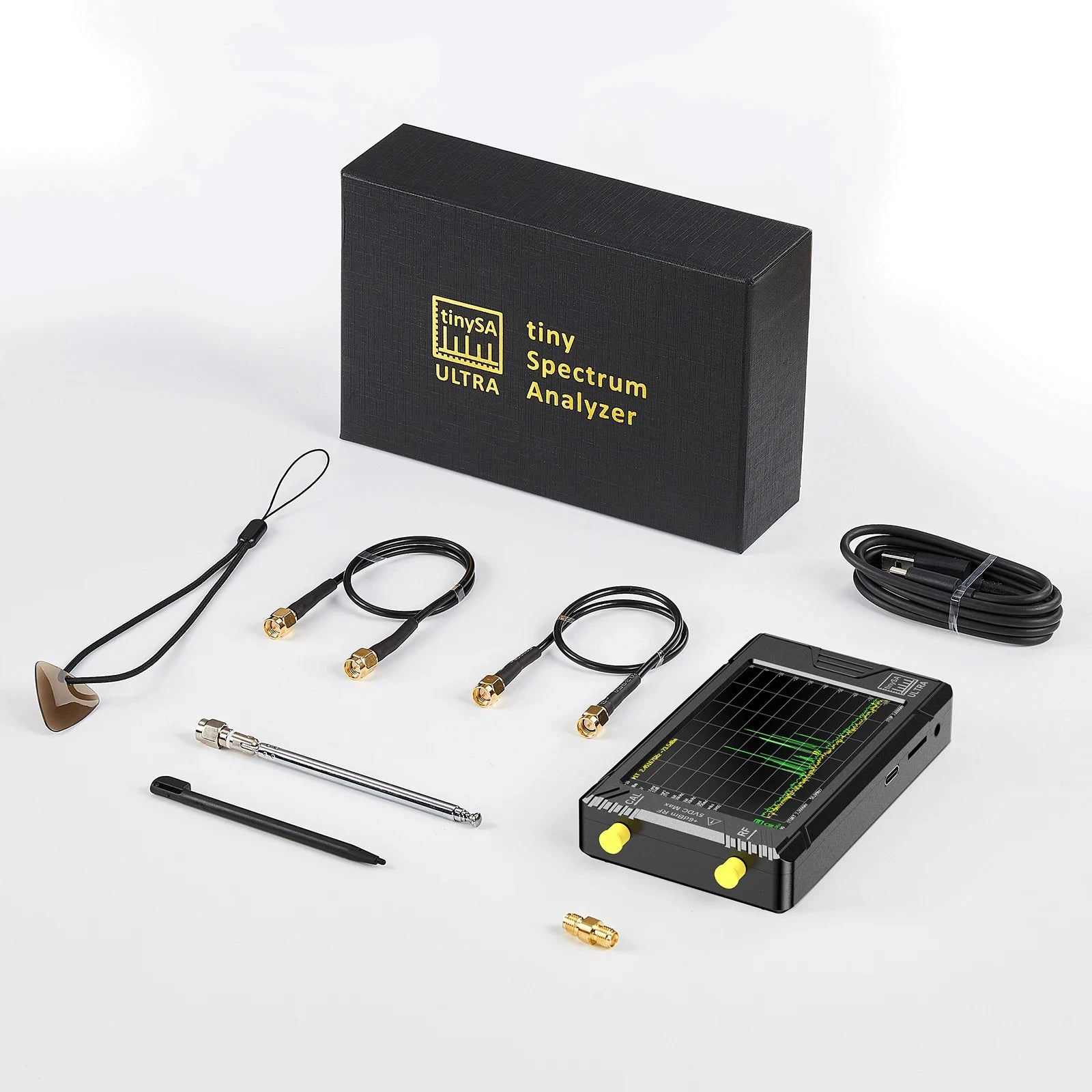 TinySA Ultra Spectrum Analyzer 4 Inch Display 100kHz to 5.3GHz - Smarsty