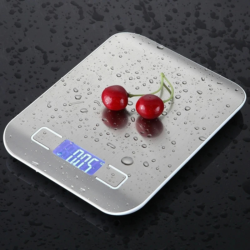 Digital Kitchen Scale with LCD Display and USB Charging - Smarsty