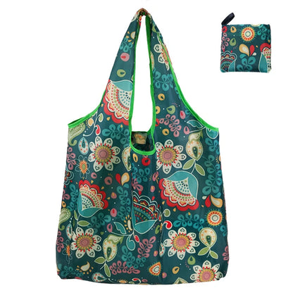 Foldable Shopping Bags Large Capacity Travel Essential - Smarsty