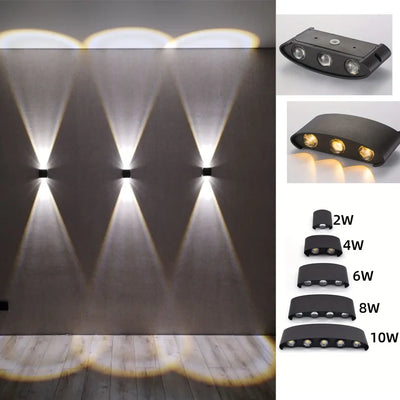 Modern LED Wall Light Waterproof for Home and Garden - Smarsty