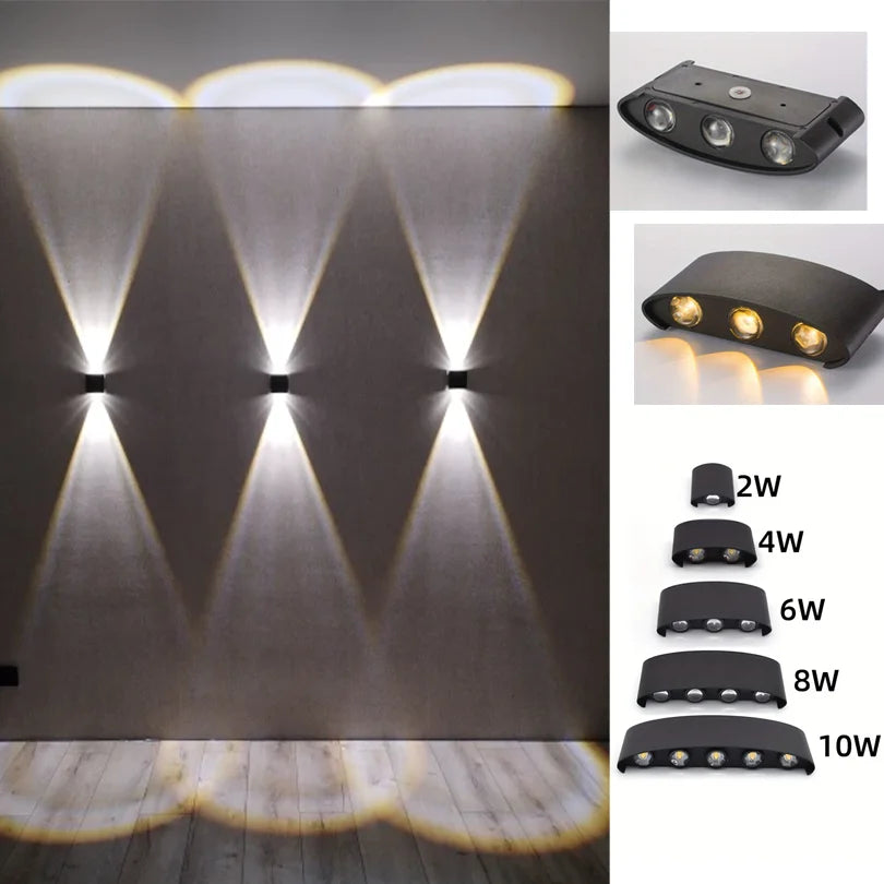 Waterproof LED Wall Lamp for Outdoor and Indoor Use - Smarsty