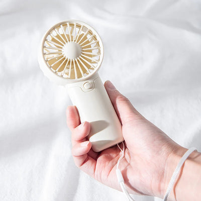 2025 Cute Mini Fan Portable Handheld Fan Lightweight Handy Fan Pocket Size Low Noise Small Electric Fan Student Gift Outdoor Fan - Smarsty