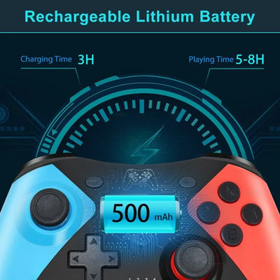 Wireless Bluetooth Controller for Nintendo Switch Pro - Smarsty