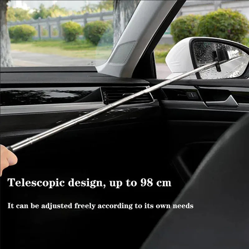 Telescopic Handle Rearview Mirror Wiper Cleaning Tool - Smarsty
