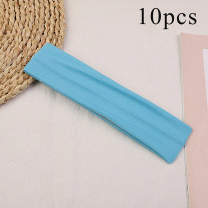 Elastic Hair Bands For Women Non Slip Sports Headbands - Smarsty