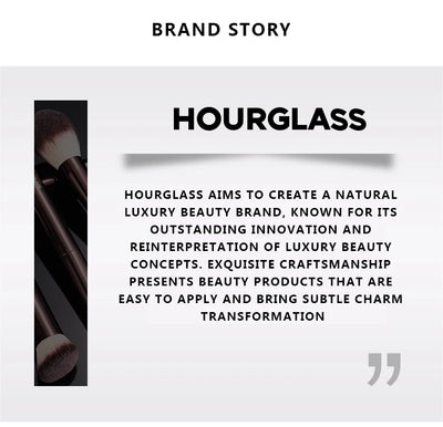 Hourglass Tapered Blender Brush for Effortless Eye Makeup - Smarsty