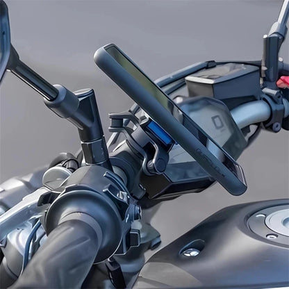 Handlebar Phone Mount With Shock Absorption Quick Lock - Smarsty