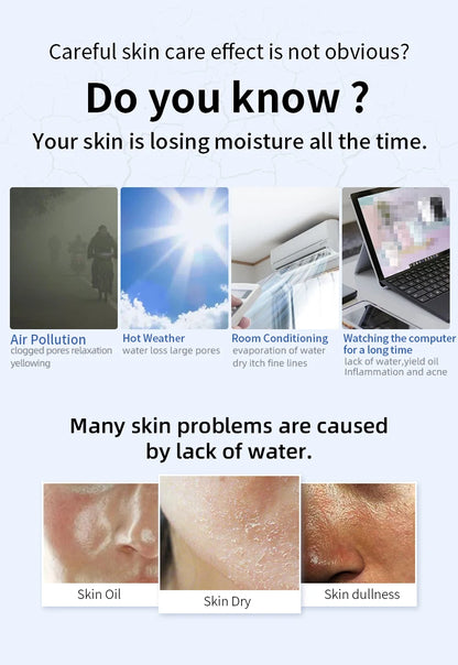 Portable Rechargeable Mini Facial Steamer for Hydration - Smarsty
